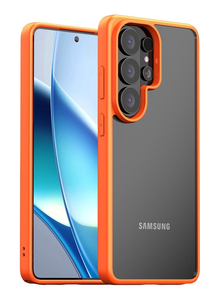 حافظة مرآة لسامسونج جالاكسي S26 ألترا، مرآة للسيدات والعروسات للماكياج، ظهر مرآة لامع صغير + حماية TPU ناعمة واضحة، تصميم فائق النحافة مقاوم للسقوط وآمن لحماية الهاتف - Image 1